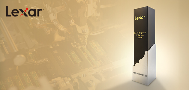 ASBIS has been recognized by Lexar as Best Regional IT Partner for 2024.