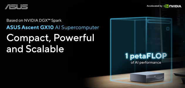 ASUS introduced the new Ascent GX10 mini PC. This compact yet powerful desktop supercomputer is designed to make cutting-edge artificial intelligence (AI) solutions more accessible to developers