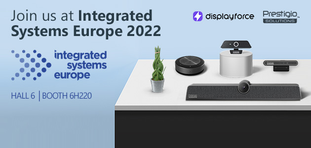 The companies will take part in the world’s leading AV and system integration exhibition