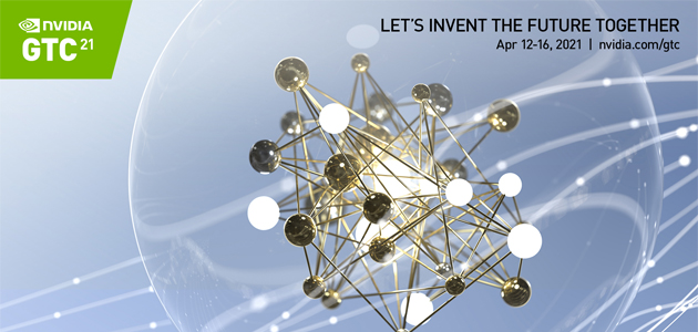 Join us at GTC 2021 on April 12 - 16 for the latest in AI