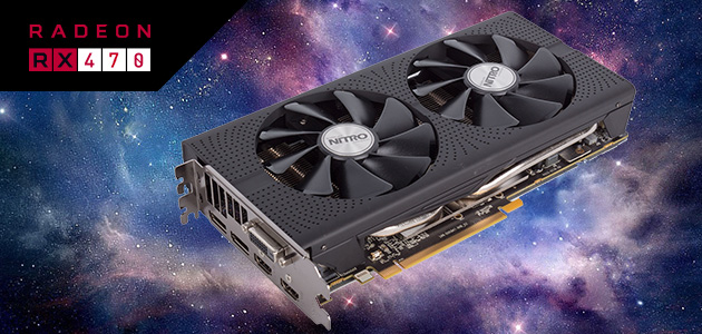 The best Radeon™ RX 470 on the market with unique cooling features