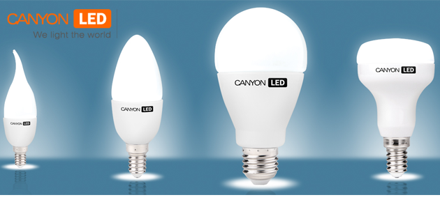 COB (Chip on Board) technology is applied for all Canyon LED lamps. In comparison to traditional SMD technology widely used in usual LED lamps