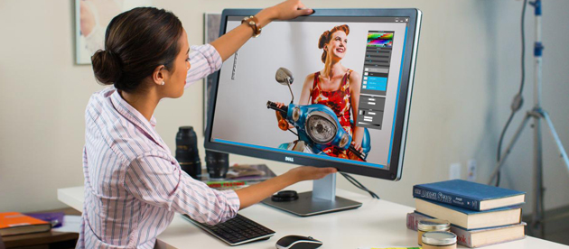 Deliver phenomenal screen performance and clarity for an impressive viewing experience: UP3214Q & U2414H