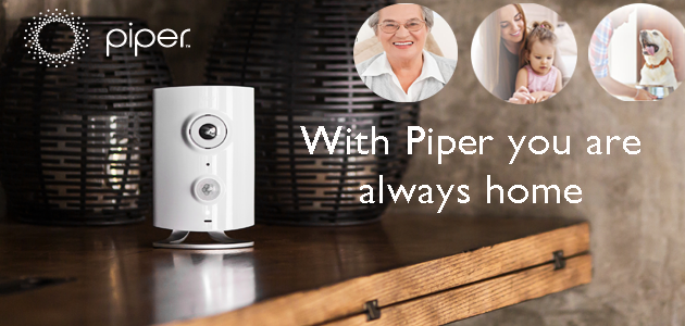 What is Piper?
Piper is a device that lets you manage and connect with your home in an entirely new way. It’s the perfect balance of security