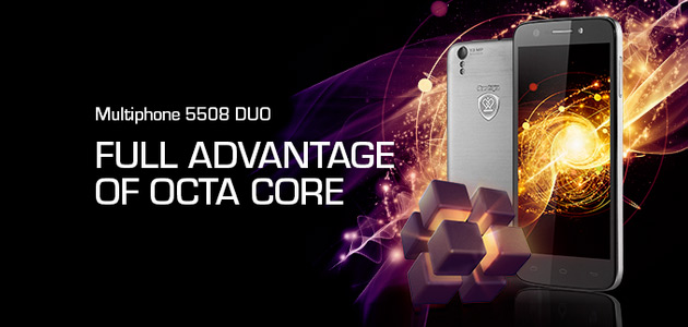 Prestigio announces the release of its new flagship smartphone – the Prestigio MultiPhone 5508 DUO.