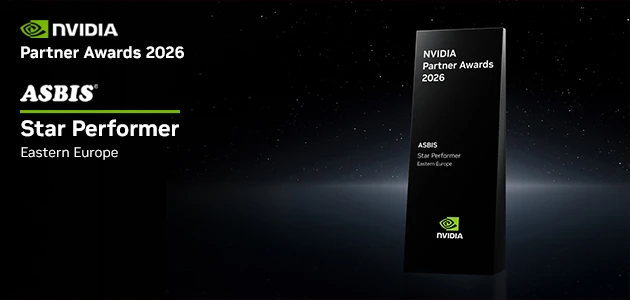 ASBIS is proud to announce its recognition as Star Performer in Eastern Europe at the EMEA NVIDIA Partner Awards 2026